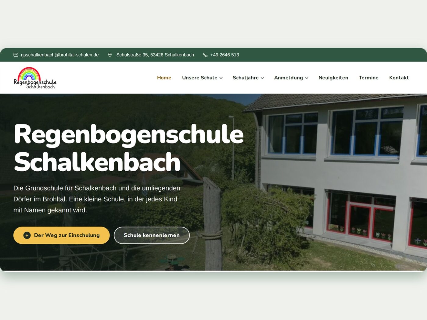 Wir sind online: unsere erste eigene Webseite