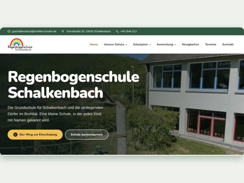 Wir sind online: unsere erste eigene Webseite